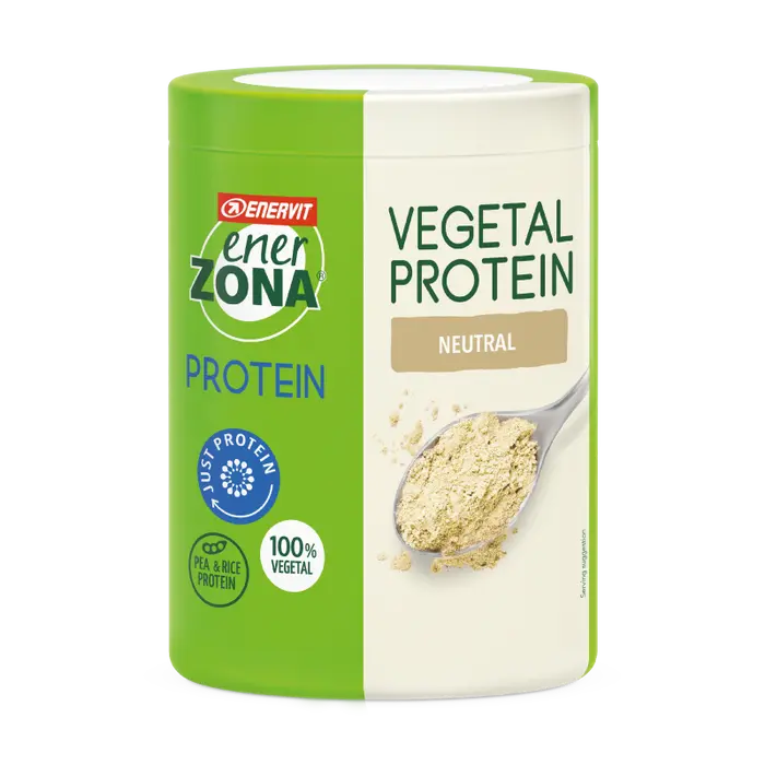 Enerzona Vegetal Protein Neutral Integratore Di Proteine Vegetali 230 g