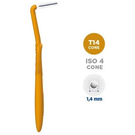 Curasept Proxi Angle Scovolino T14 Ocra 5 Pezzi 1,4mm