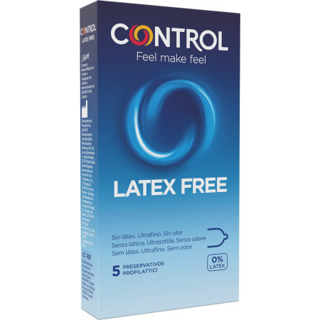 Control New Latex Free 5 Pezzi