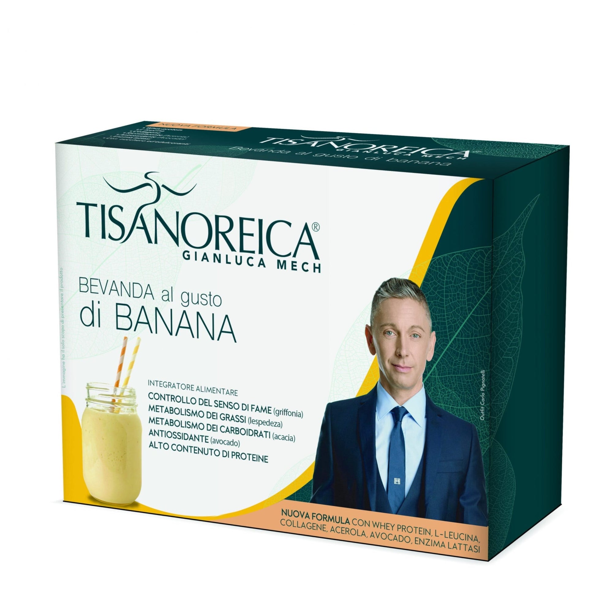 Tisanoreica Bevanda Banana 4x28g