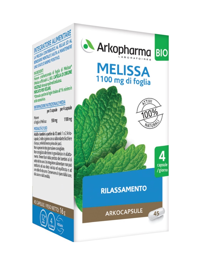 Arkopharma Melissa Bio 45 Capsule