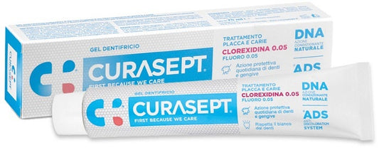 Curasept Gel Dentifricio Clorexidina 0.05 ADS+DNA 75ml