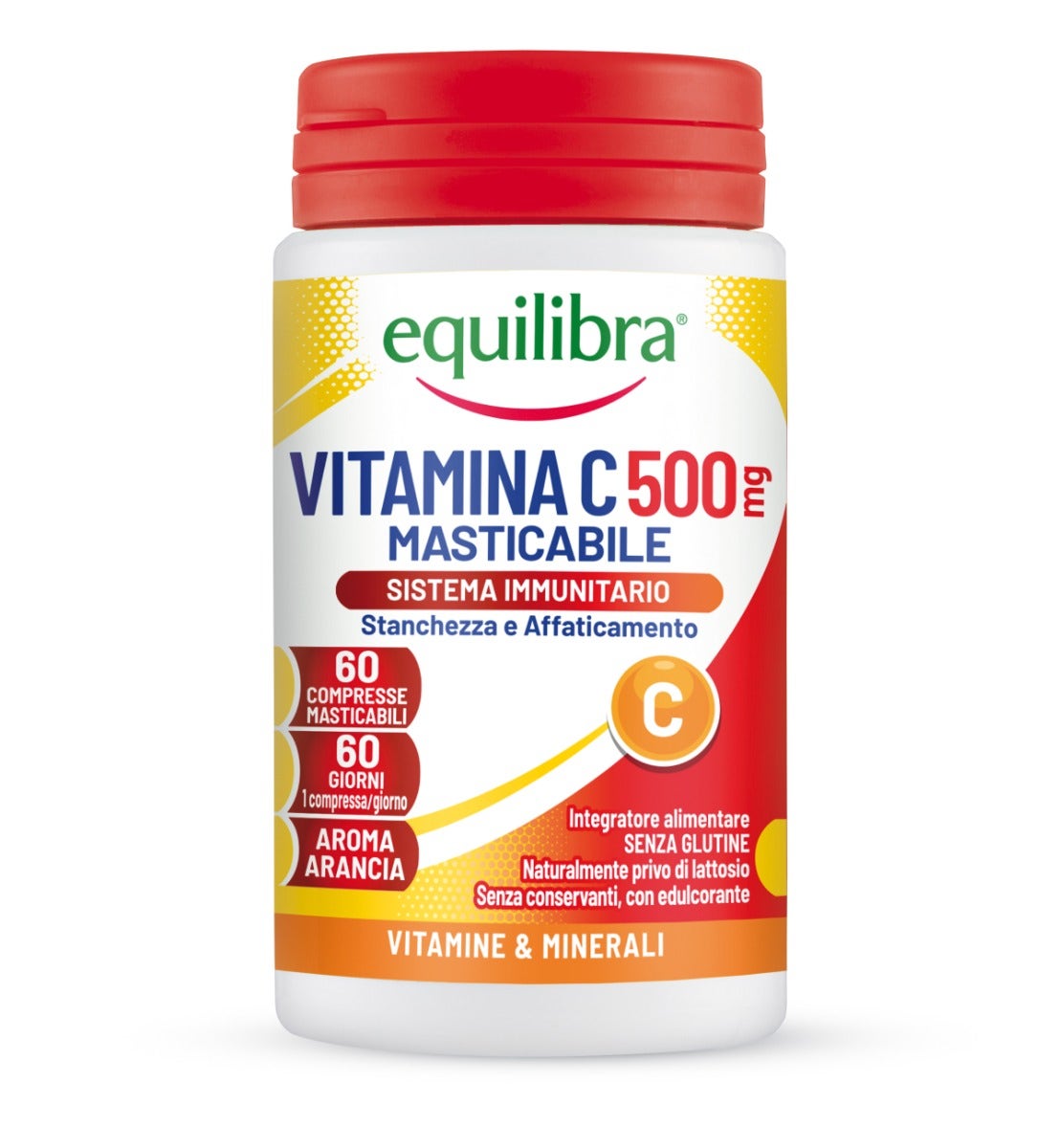 Equilibra Vitamina C 500 60 Compresse Masticabili