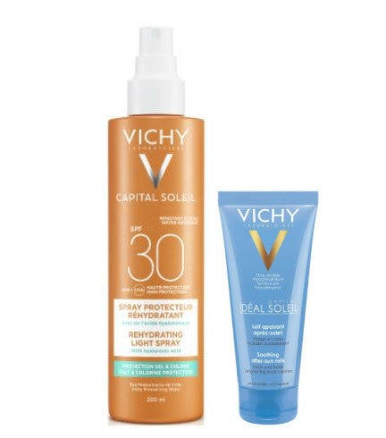 Vichy Capital Soleil Sleever Beach Protect SPF30+Doposole 100ml