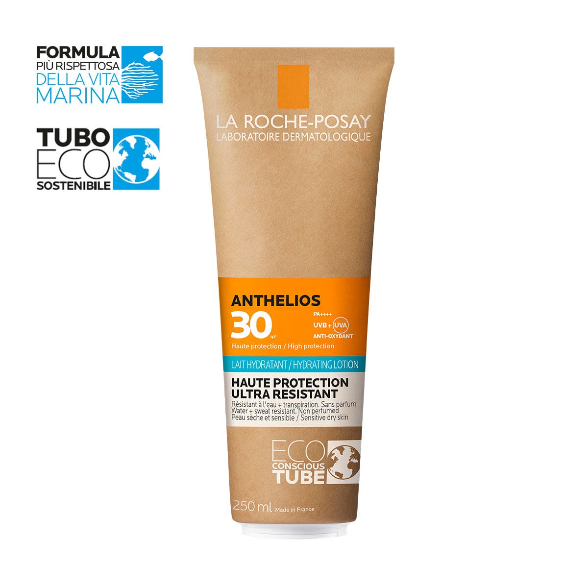La Roche-Posay Anthelios Latte Solare SPF30 Protezione Elevata Per Pelle Sensibile 250ml