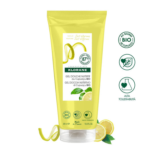 Klorane Gel Doccia Zest D'Agrumi 200ml