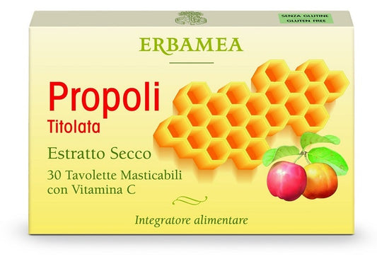 Propoli Titolata 30 Tavolette Masticabili