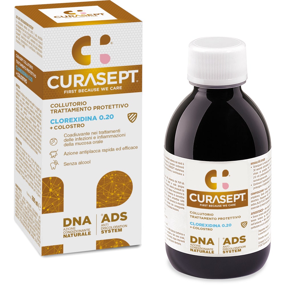 Curasept Collutorio ADS + DNA Trattamento Protettivo 200ml