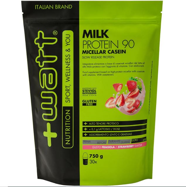 Milk Protein 90 Doypack 750 g fragola