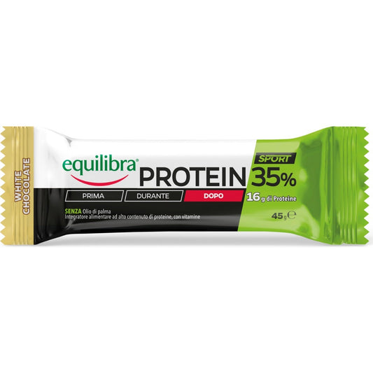 Equilibra Protein 35% Barretta White Chocolate 45g