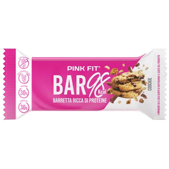 Proaction Pink Fit Bar 98Kcal Cookie 30g