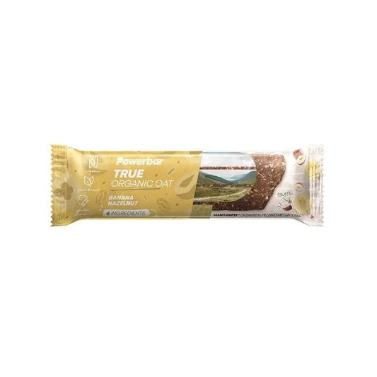 Powerbar True Organic Oat Barretta Banana/Nocciole 40g