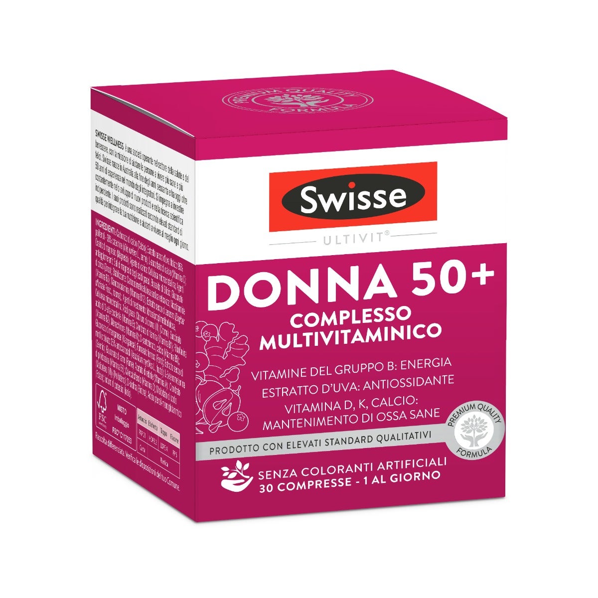 Swisse Multivitaminico Donna 50+ 30 Compresse