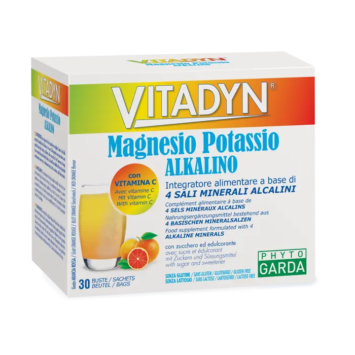 Vitadyn Magnesio Potassio Alkalino 30 Bustine