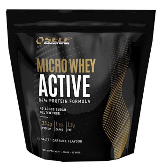 Self Omninutrition Micro Whey Active Gusto Caramello Salato 1kg