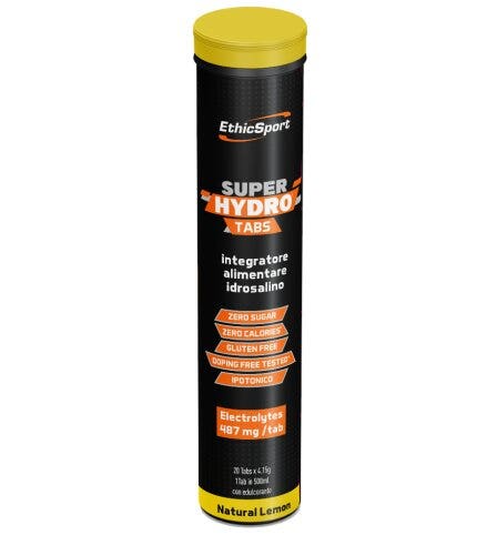 EthicSport Super Hydro Tabs 20 Compresse Effervescenti
