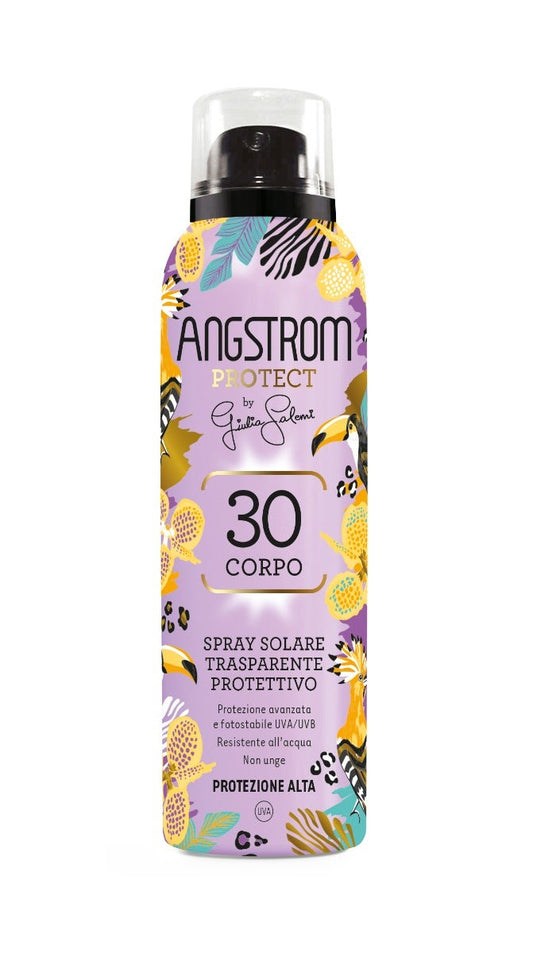Angstrom Protect SPF30 Spray Solare Corpo Trasparente 200ml