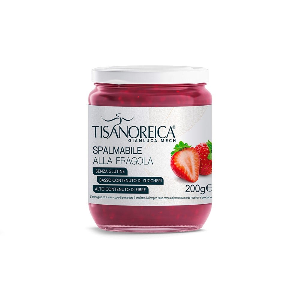 Gianluca Mech Tisanoreica Spalmabile alla Fragola 200g
