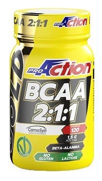 Gold BCAA con Beta Alanina 120 Compresse
