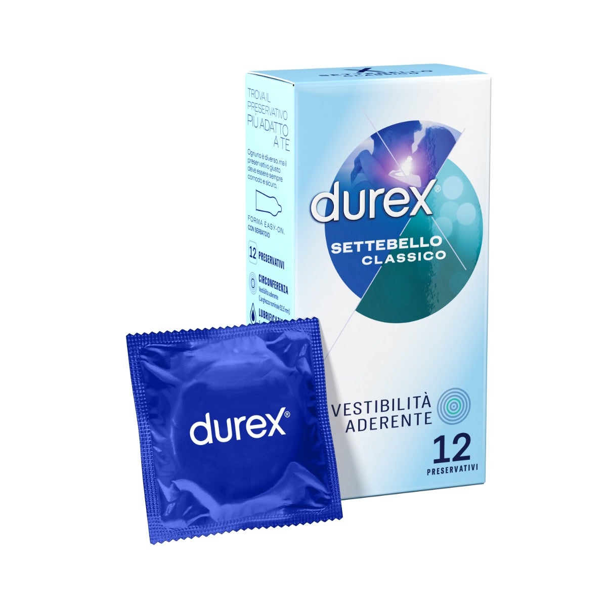 Durex Settebello Classico 12 Preservativi