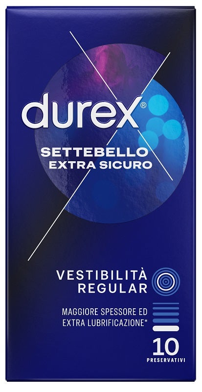 Durex Settebello Extra Sicuro Regular 10 Preservativi