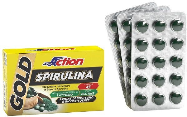 PROACTION GOLD SPIRULINA 45CPR