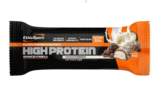EthicSport High Protein Barretta Proteica Cocco 45g