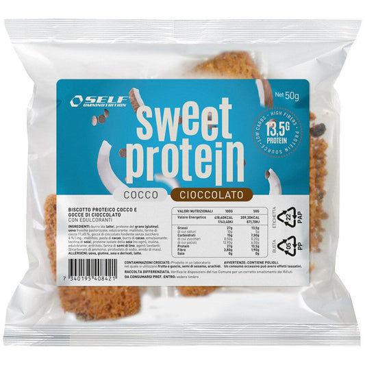 Self Omninutrition Sweet Protein Gusto Cocco & Cioccolato 50g