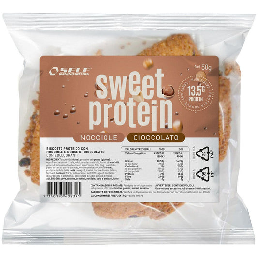 Self Omninutrition Sweet Protein Gusto Cioccolato & Nocciola 50g