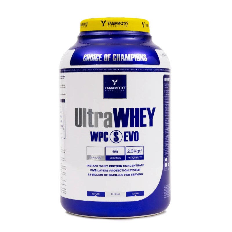 Yamamoto Nutrition UltraWhey WPC S Evo Gusto Vaniglia 2kg