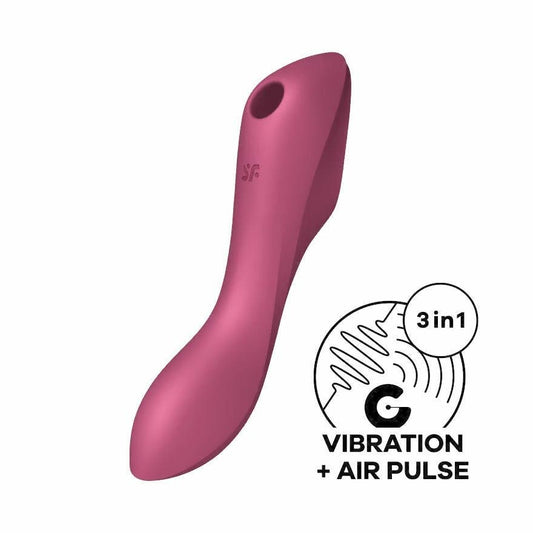Satisfyer Curvy Trinity 3 Vibratore Rosso
