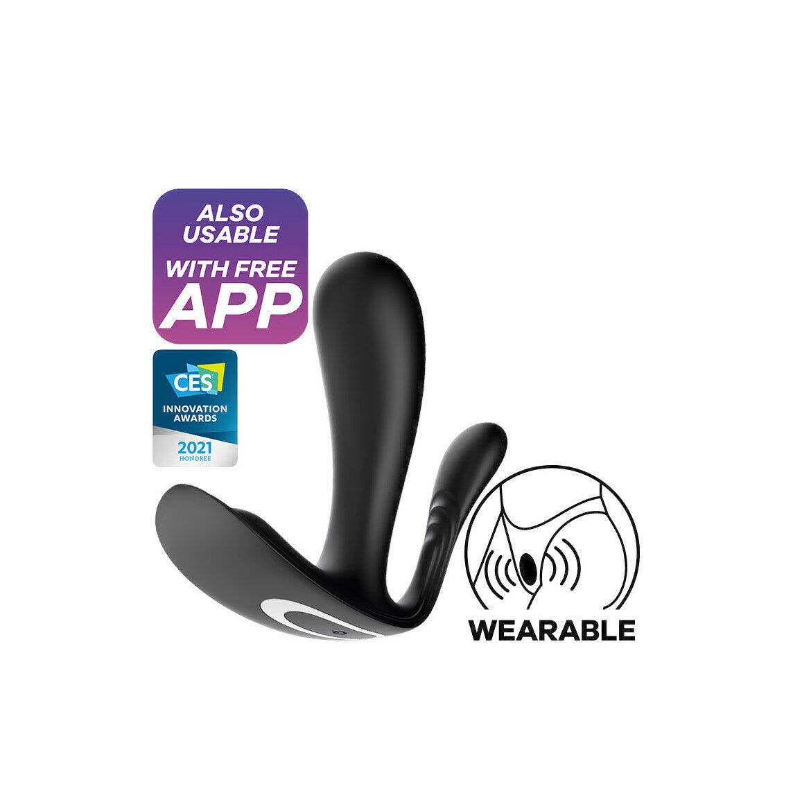 Satisfyer Top Secret+ Connect App Vibratore