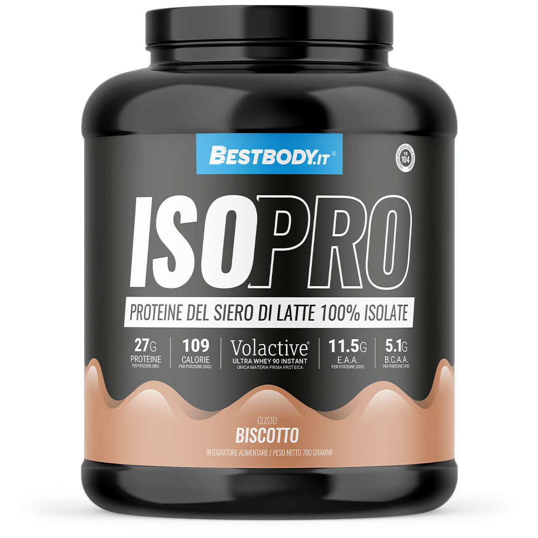 IsoPro 100% Isolate Volactive (700g) Gusto: Biscotto