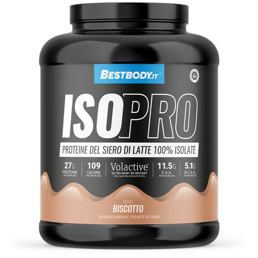 IsoPro 100% Isolate Volactive (700g) Gusto: Biscotto