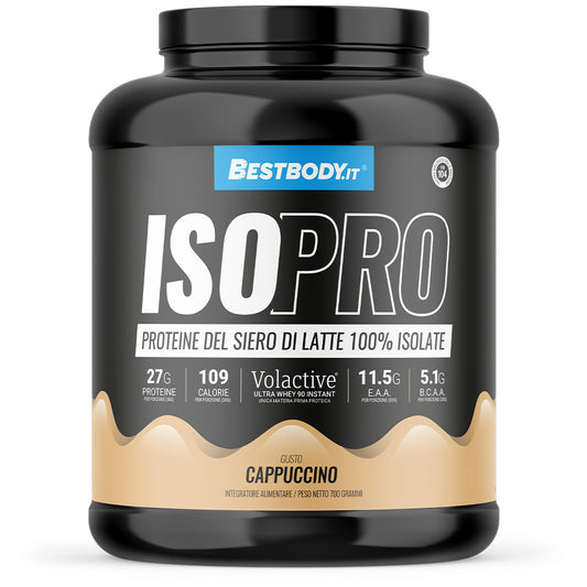 IsoPro 100% Isolate Volactive (700g) Gusto: Cappuccino