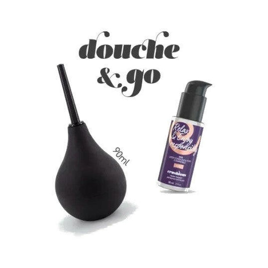 Crushious Douche & Go Doccia Anale 90ml + Lubrificante Anale 50ml