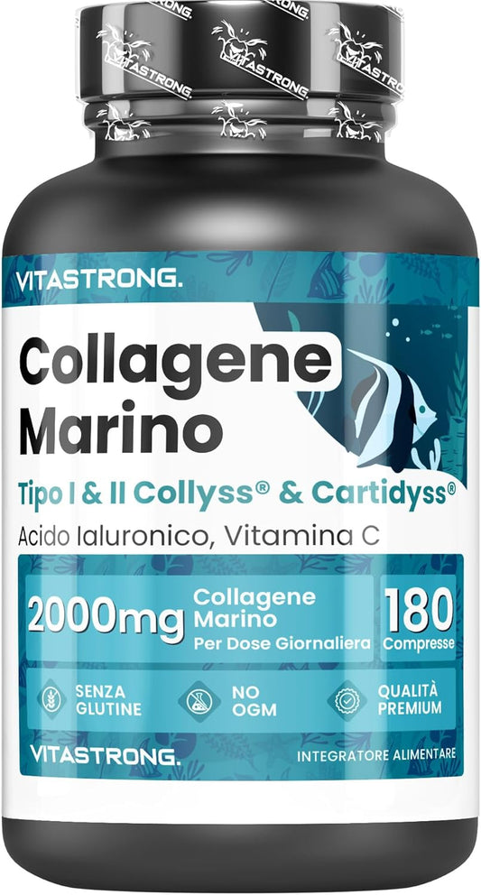 Vitastrong Marine Collagen 180 Compresse