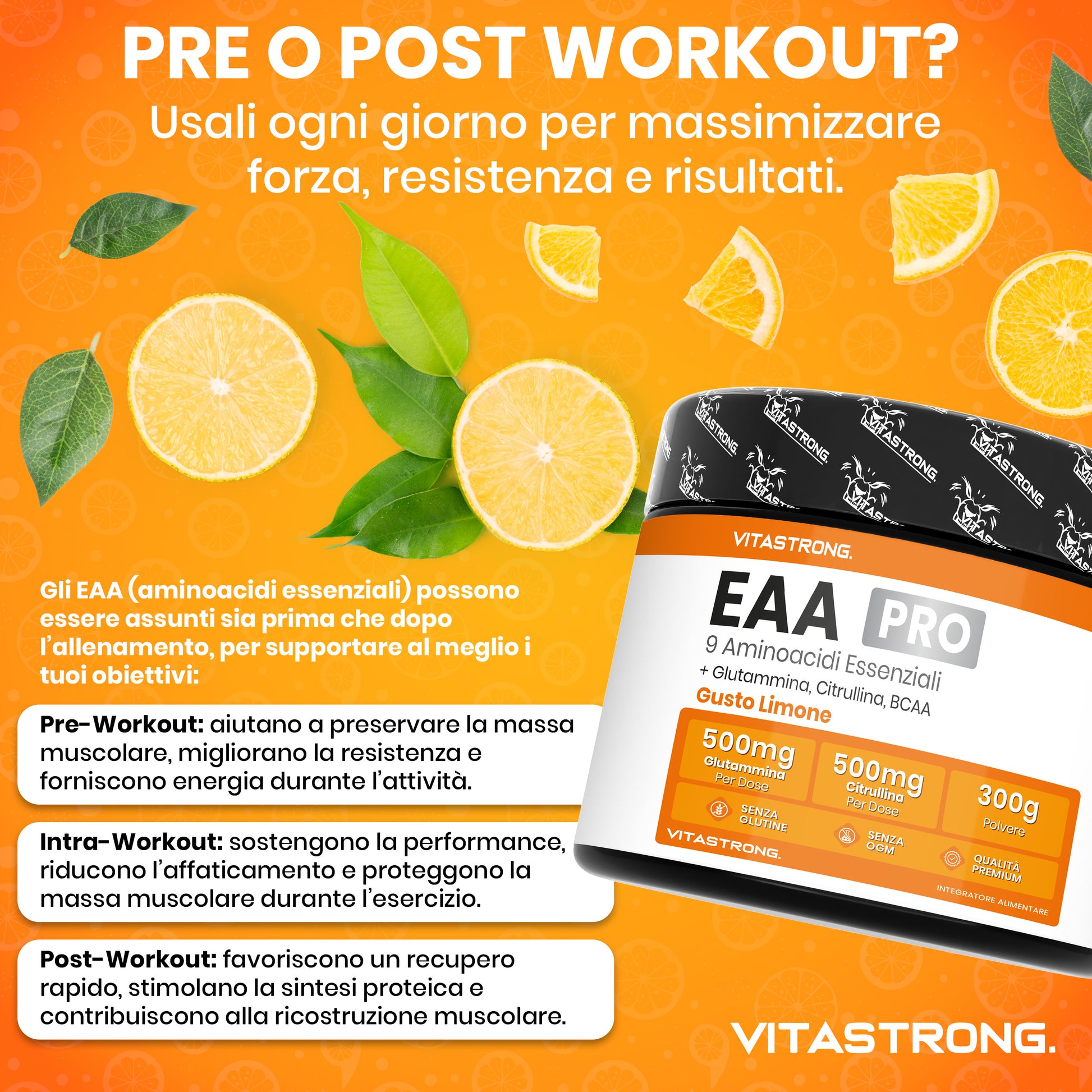 Vitastrong EAA PRO 300g