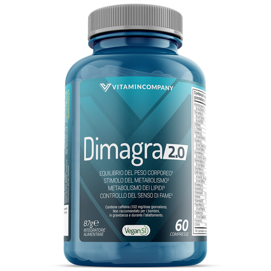 Dimagra 2.0 (60cpr) - Supporto per metabolismo, energia e controllo del peso