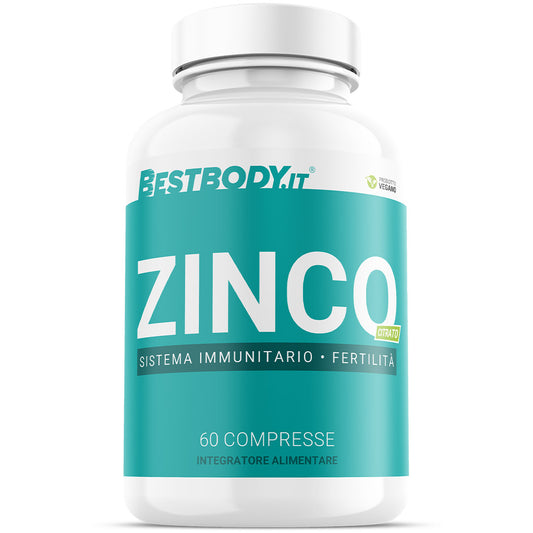 Zinco Integratore Di Zinco Citrato 40mg 60 Compresse