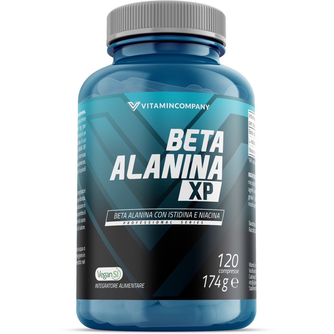 Beta Alanina XP (120cpr) – Resistenza muscolare e buffer dell’acidità