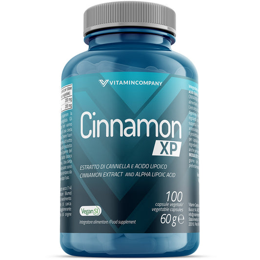 Cinnamon XP (100cps) - Cannella e Acido Alfa Lipoico per metabolismo e digestione