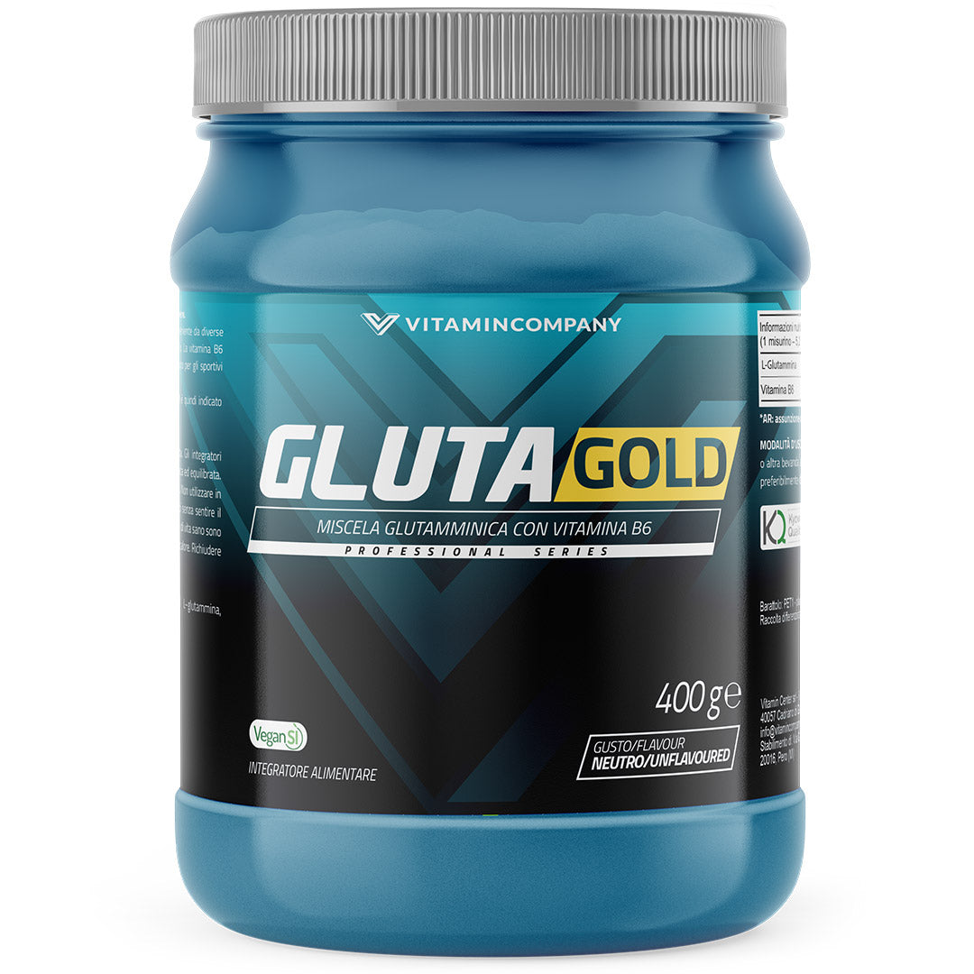 Gluta Gold (400g) - Recupero muscolare e riduzione della stanchezza