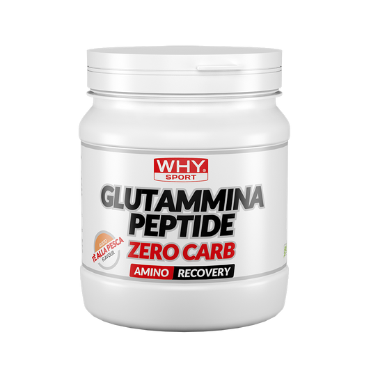 Glutammina Peptide Zero Carb 330 g Tè alla Pesca