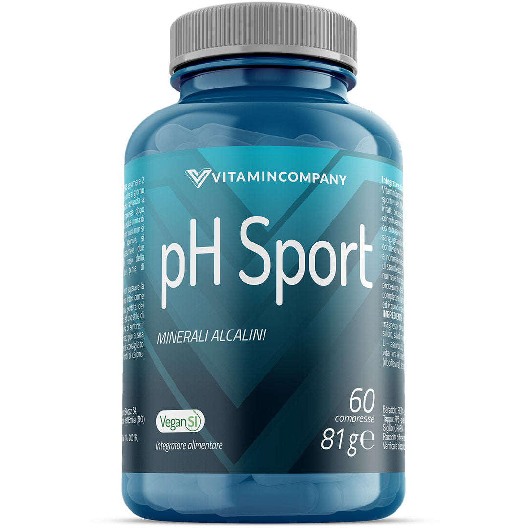 pH Sport (60cpr) - Equilibrio elettrolitico e benessere muscolare