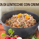 INSALATA DI LENTICCHIE CON CREMA TAHIN
