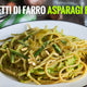 SPAGHETTI DI FARRO ASPARAGI E PINOLI