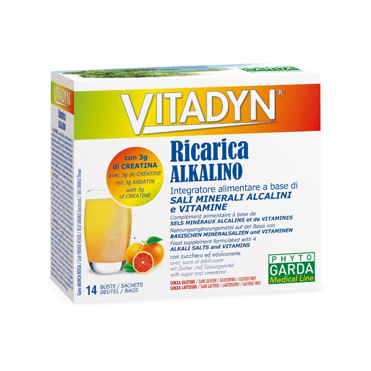 Vitadyn Ricarica Alkalino 14 Buste