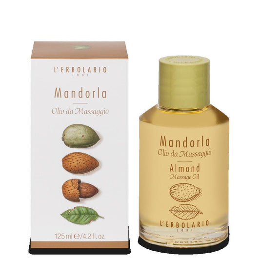 L'Erbolario Olio Da Massaggio Mandorla Trattamento Rassodante Corpo 125ml