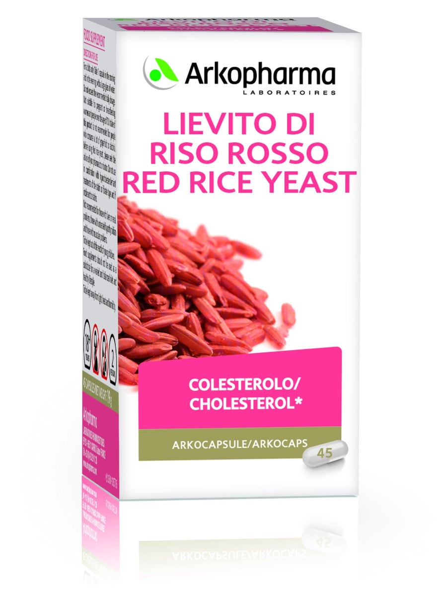 Arkopharma Lievito Di Riso Rosso 45 Capsule